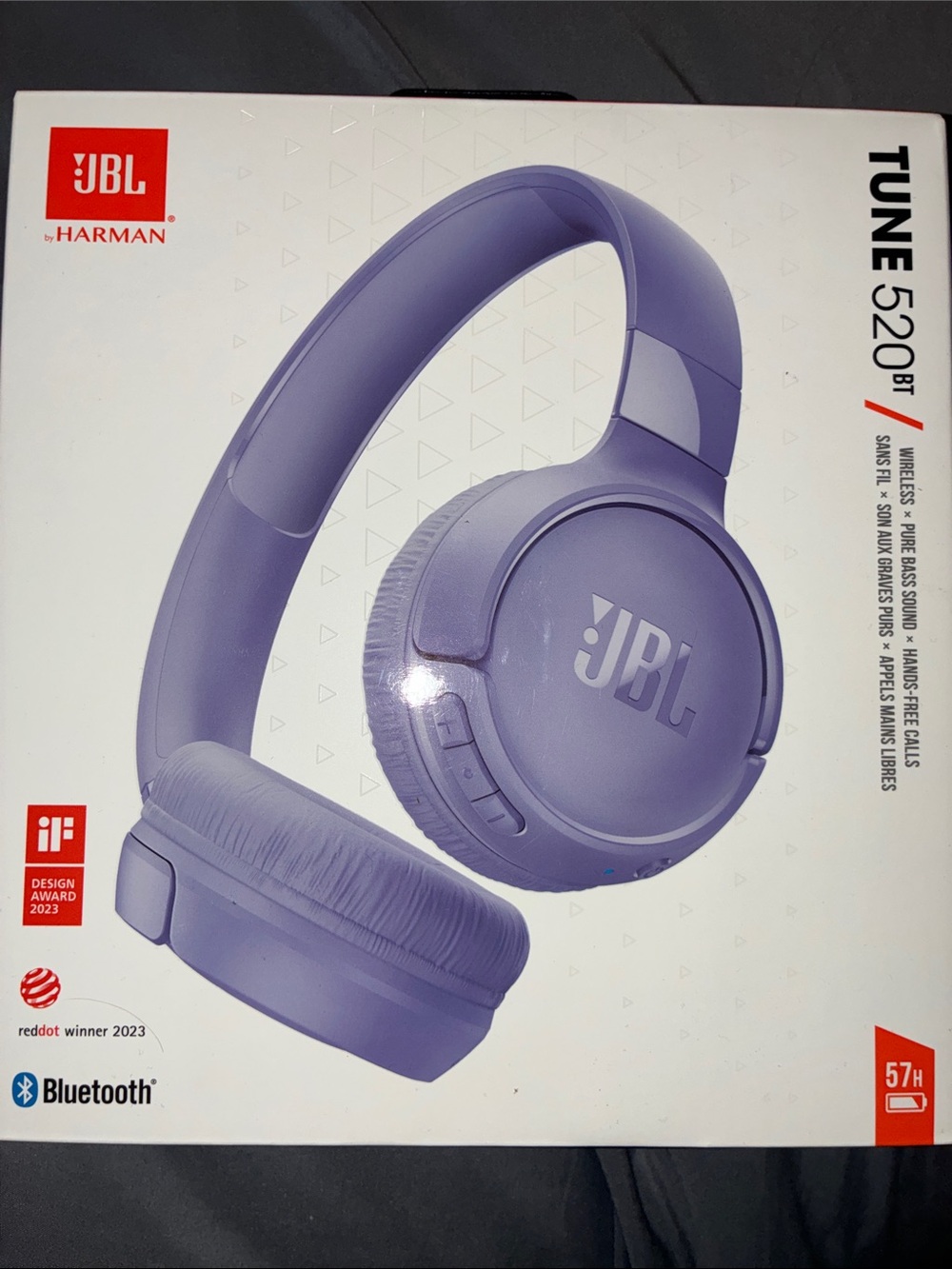 JBL  Wireless Headphones in Lavender